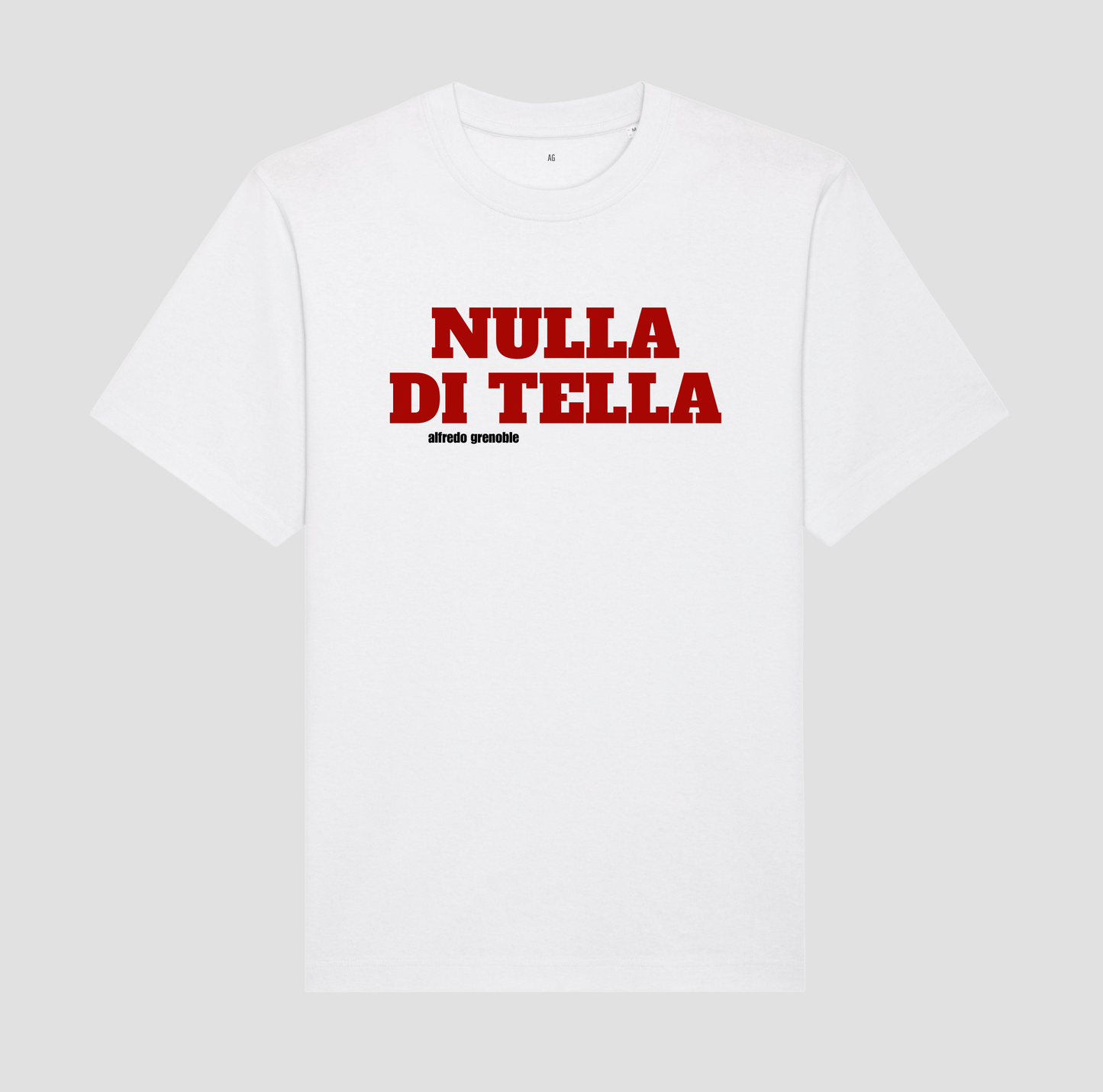 White Nulla di Tella Tee