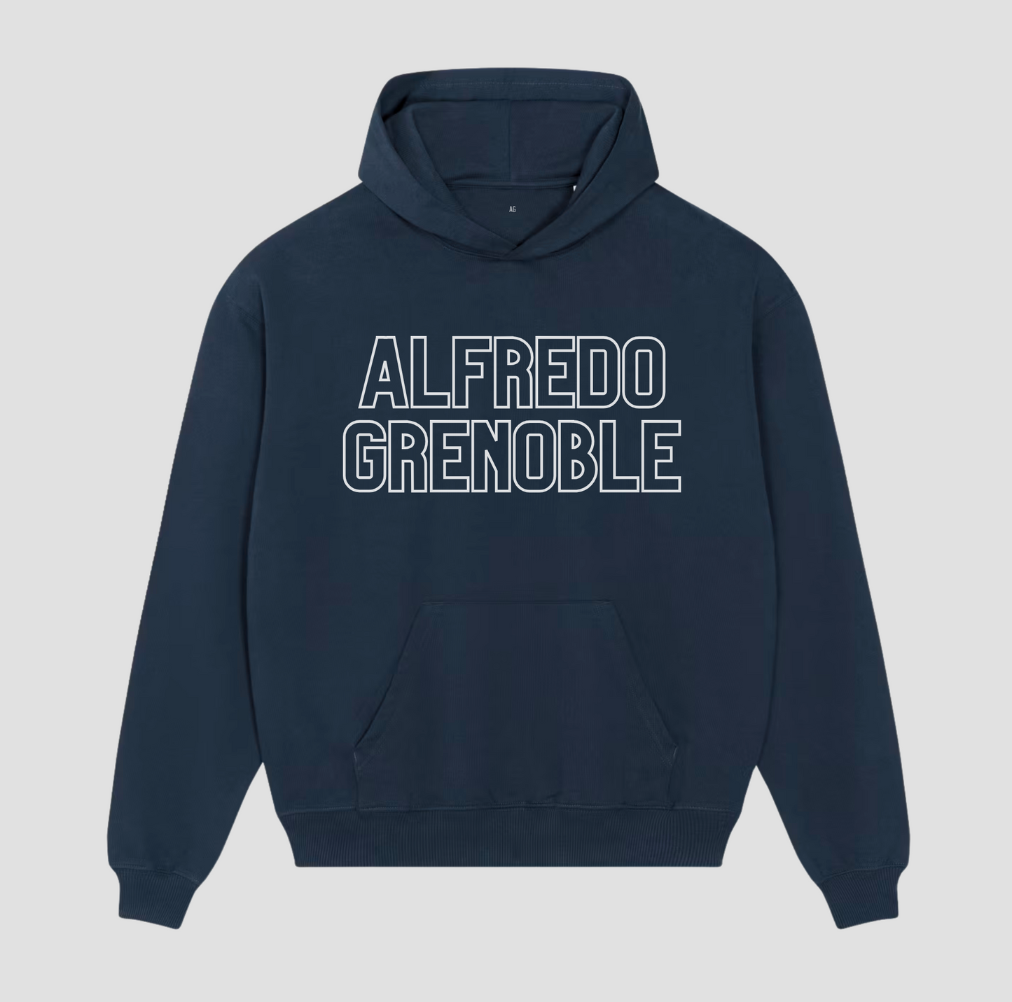 Navy Logo Hoodie