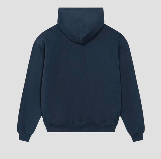 Navy Logo Hoodie