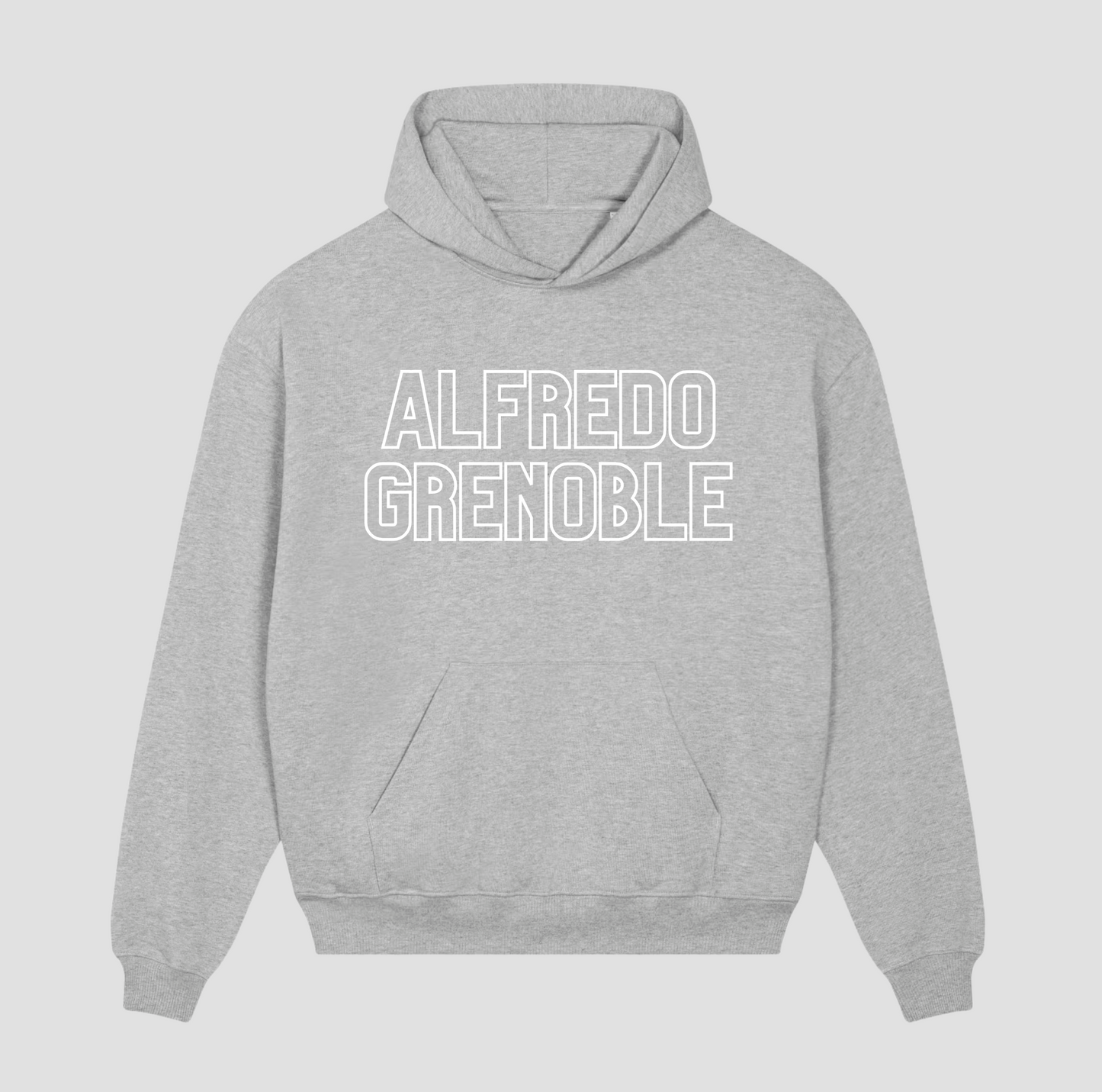 Grey Logo Hoodie
