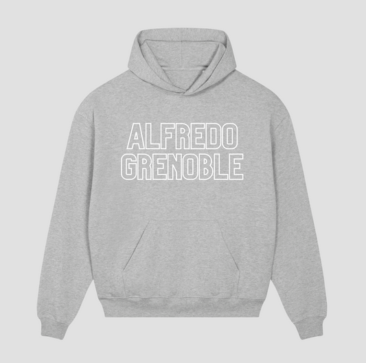 Grey Logo Hoodie